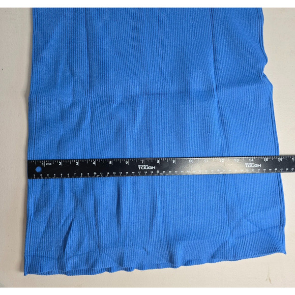 Koinshha Sweater Dress Women's XL Blue Slim Fit Long Sleeve Pullover Round Neck - Picture 11 of 16